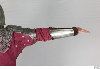  Photos Medieval Knight in mail armor 7 Historical Medieval Soldier arm sleeve wrist armor 0001.jpg